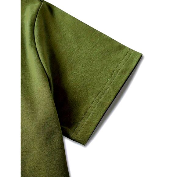 Dinosaur Print T Shirt Short Sleeve Crew Neck Lets Eat Kids Funny 8/10 - Picture 2 of 5